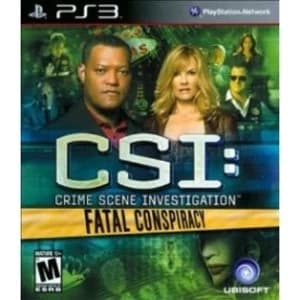 CSI Crime Scene Investigation Fatal Conspiracy Game