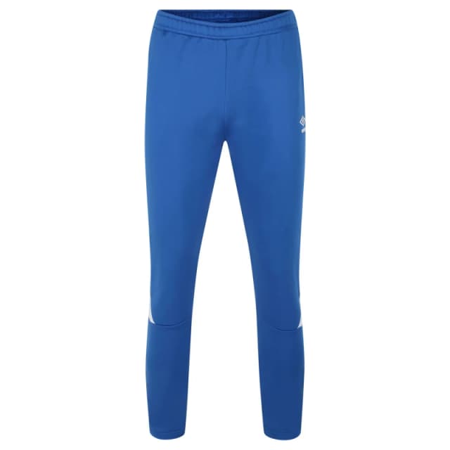 Umbro Umbro Men Total Tapered Training Jogging Bottoms in Mid Blue Size: Small Mid Blue S Male 5063425382484