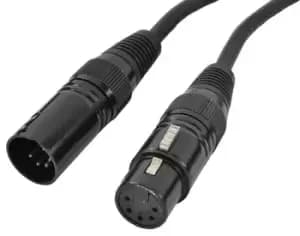 5 Pin XLR To XLR DMX Cable 1.5M
