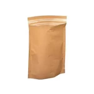 Kraft Mailing Bag Gusset 180x235x80mm85mm Lip Pack of 50 KMB180