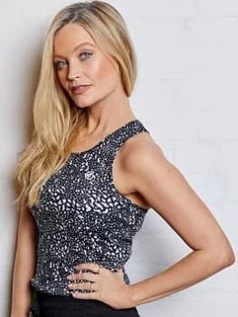 Dare 2b Dare 2b Laura Whitmore Ardency II Vest - Black/Polka Dot, Black Polka Dot, Size 12, Women