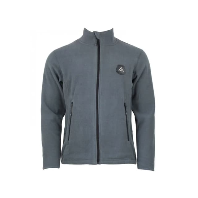 Full-zip fleece Peak Mountain Gris Male 2XL