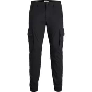 Jack and Jones Warner Cargo Trousers - Black