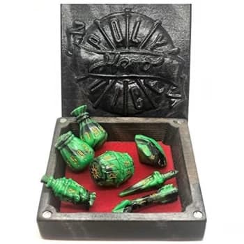 PolyHero Rogue Dice Set - Vicious Venom