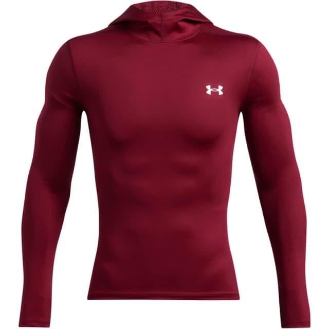 Under Armour Mens Elite Scuba Performance Hoodie Red male S