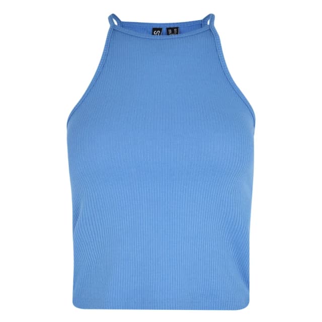 Pieces Pieces Str Strap Top Tank Tops 10 (S) Blue 68871019350