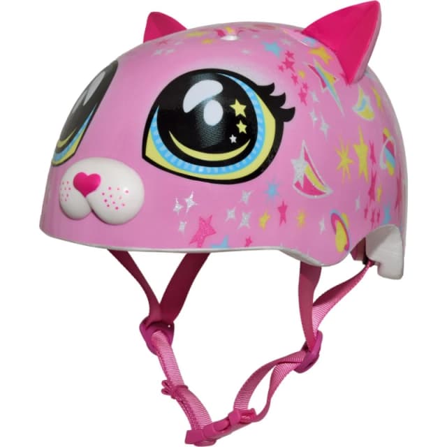 RASKULLZ Astro Cat Pink Child Helmet Multi unisex