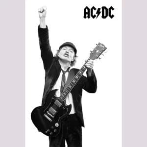 AC/DC - Angus Textile Poster