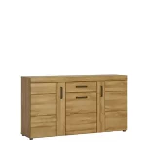Cortina 3 Door 1 Drawer Sideboard In Grandson Oak Effect
