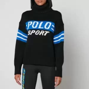 Polo Ralph Lauren Intarsia-Knit Cotton Jumper - S