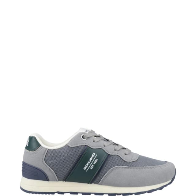 Jack and Jones Spirit Runner Trainer Casual Shoes 8 (42) Grey 01518702280