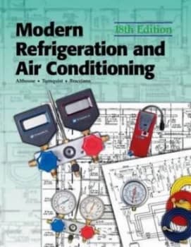 Modern Refrigeration and Air Conditioning by Andrew D. Althouse Hardback