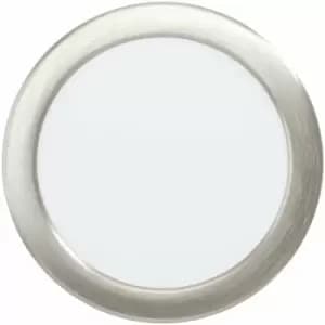 Wall / Ceiling Flush Downlight Satin Nickel Spotlight 10.5W Built in led