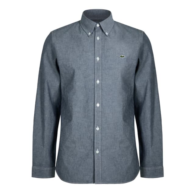 Lacoste Long Sleeve Logo Shirt Medium male 2XS