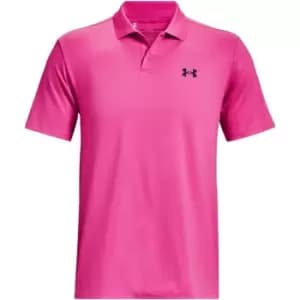 Under Armour Performance Polo Shirt Mens - Pink