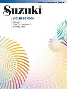 Suzuki Violin School 6 - Piano Acc. (Revised) by Shinichi Suzuki
