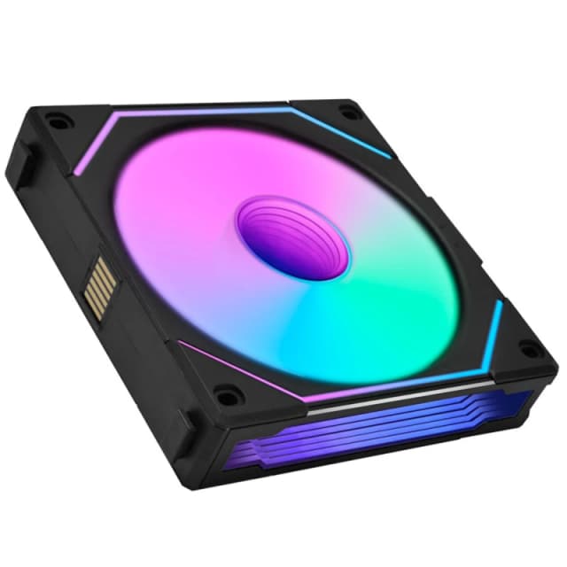 LIAN LI UNI SL120 INF Reverse Blade Addressable RGB Black 120mm Fan