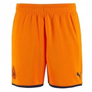 Puma Newcastle United Third Shorts 2019 2020 Junior - Orange/Navy