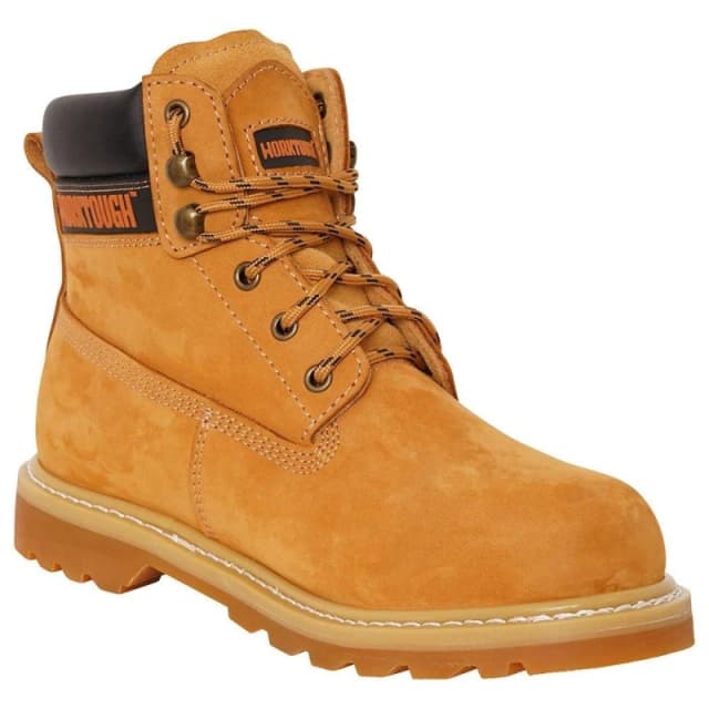 Worktough Unisex Adults Safety Steel Toe Cap Boot Honey unisex 8 (42)