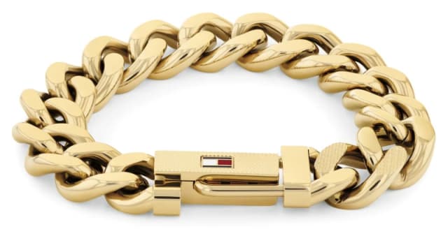 Tommy Hilfiger 2790638 Mens Wild Gold-Tone Stainless Steel Jewellery