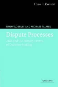 Dispute Process by Simon Roberts Paperback