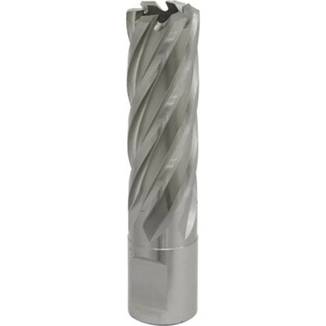 Loops 19mm x 50mm Depth Rotabor Cutter - M2 Steel Annular Metal Core Drill 19mm Shank Metallics