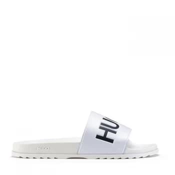 Hugo Boss Match Slides White Size 10 Men