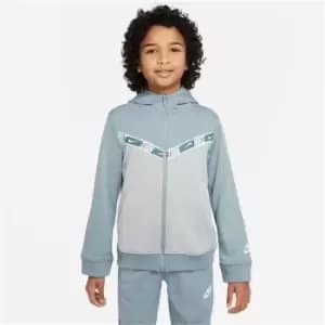 Nike Repeat Full Zip Hoodie Junior Boys - Grey