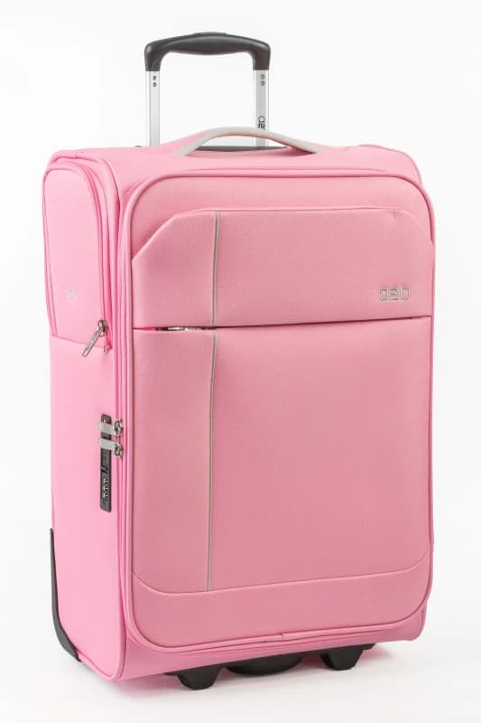 A2B Odyssey 22" Lightweight Small Suitcase Carry On 2 Wheel Cabin Luggage in Pink Pink Unisex Small