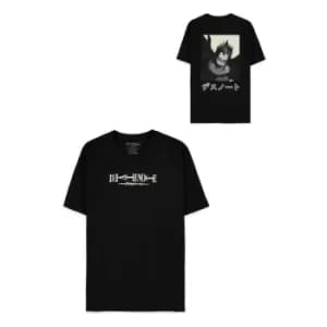 Death Note T-Shirt Ryuk Logo & Ryuk on the Back Size M
