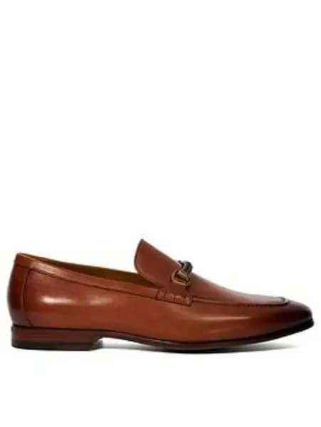 Dune London Scilly Smart Loafer - Brown Brown VVDFE Male 7,8,9,10,11