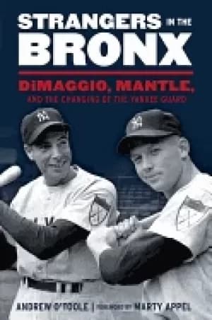 strangers in the bronx dimaggio mantle and the changing of the yankee guard