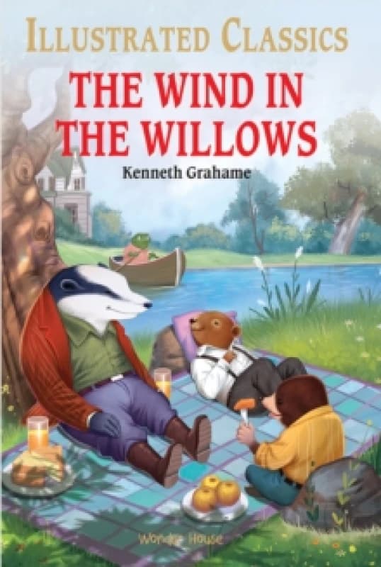 The Wind in the Willows : Illustrated Children Classics : English Novel With Review Questions Hardback
