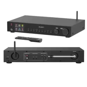 Majority Fitzwilliam Internet Radio DAB+ Bluetooth Spotify Tuner Black