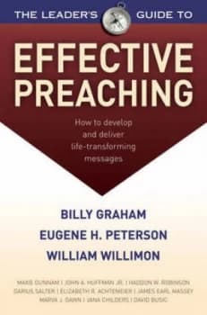 The Leaders Guide to Effective Preaching by Billy Graham Book