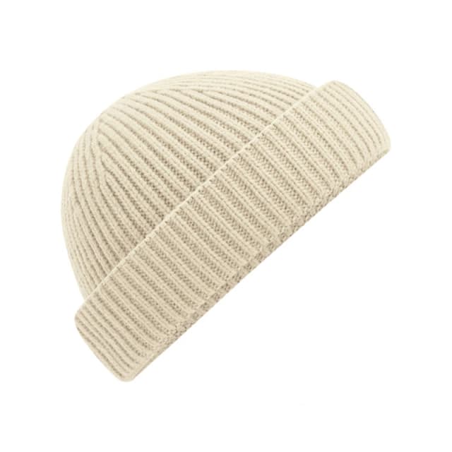 Beechfield Beechfield Men Harbour Beanie in Light Beige Light Beige One Size Male 5063238258457