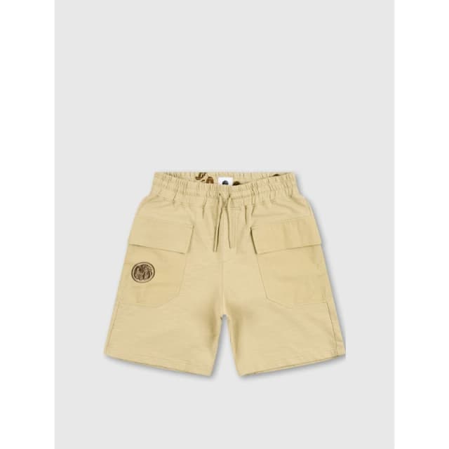 Pretty Green Mens Stamford Fleece Jogger Shorts Taupe male Small