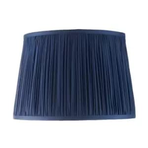 Wentworth Tapered Cylinder Shade, Midnight Blue Silk