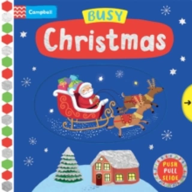 Busy Christmas : A Push, Pull, Slide Book Board book