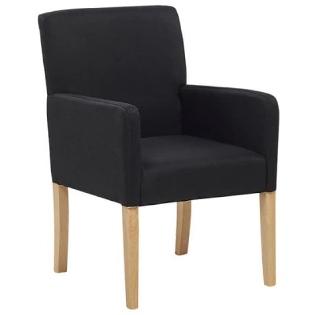 Beliani Dining Chair Rockefeller Black