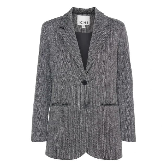 Ichi Womens blazer Ichi Ihkate Jacquard Noir Female L