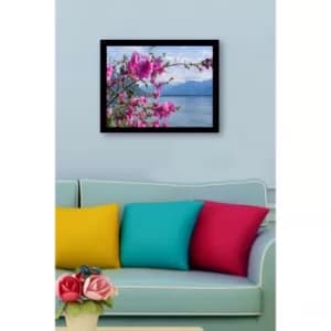 SC0872 Multicolor Decorative Framed MDF Painting