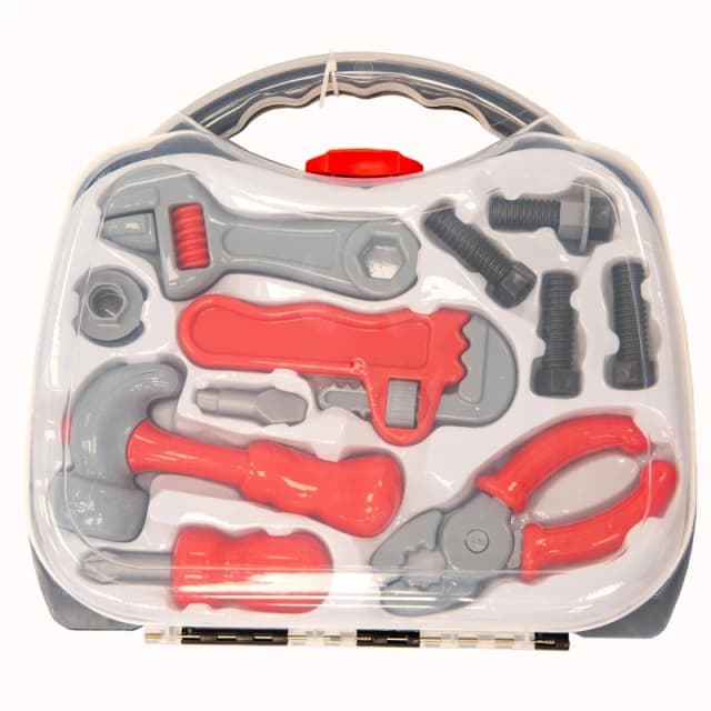 Kandy Toys Power Tools Children's Tool Kit Set With Carry Case Multi