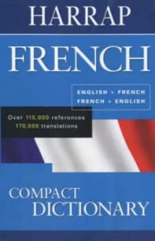 Harraps Compact Dictionnaire by Harrap Hardback