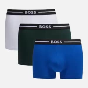 BOSS Bodywear Mens 3 Pack Bold Trunks - Open Miscellaneous - M