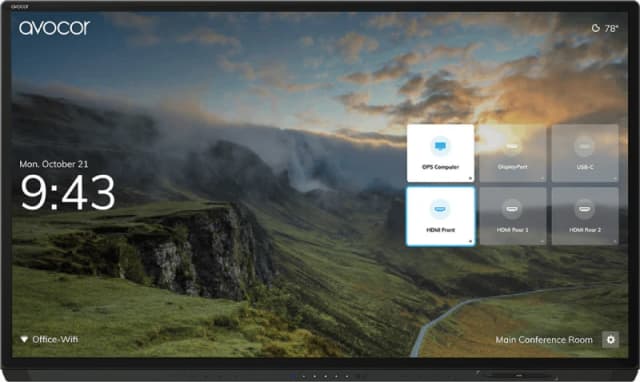 Avocor AVG-7560 - 75" Diagonal Class G Series LED-backlit LCD...