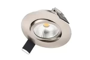 Integral LED Ultra Slim Tiltable Downlight 6.5W 65mm Cut out 3000K 650lm Dimmable - ILDL65L003
