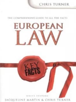 European Law by Jacqueline Martin Paperback