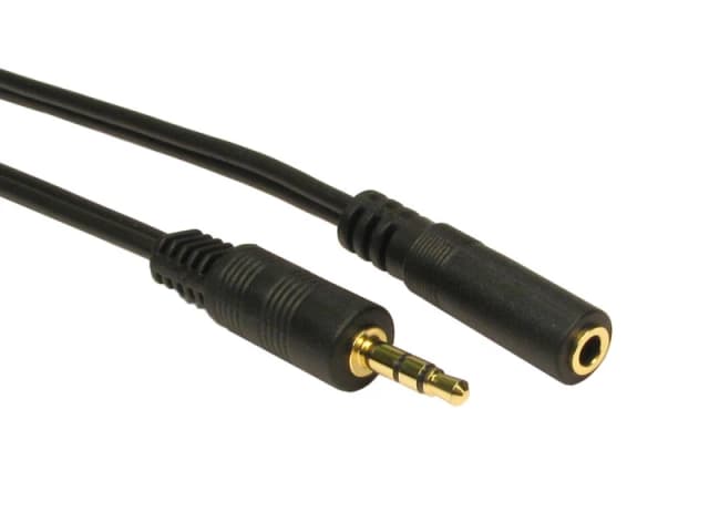 Cables Direct Cables Direct 2TT-105 audio cable 5m 3.5mm Black 2TT-105
