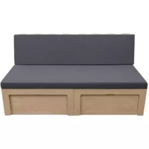 Sliding Camper Sofa Bed & Cushions Pull Out Bench Vivaro Movano